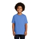 aerial view a carolina blue gildan(r) - youth ultra cotton(r) 100 cotton t - shirt, image 1 of 6