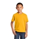 aerial view a bright gold port company(r) youth fan favorite(tm)tee, image 1 of 7