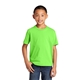 aerial view a flash green port company(r) youth fan favorite(tm)tee, image 1 of 7