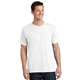 aerial view a white port company 5.4 oz 100 cotton t - shirt, image 1 of 6