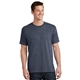 aerial view a heather navy port company 5.4 oz 100 cotton t - shirt, image 1 of 6