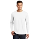 aerial view a bright white district made mens perfect weight long sleeve tee, image 1 of 6