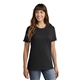 a jet black port company(r) ladies core cotton tee