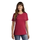 a red port company(r) ladies core cotton tee