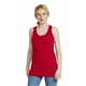 a red american apparel(r) fine jersey tank