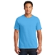 aerial view a aquatic blue jerzees(r) - heavyweight blend(tm) 50/50 cotton / poly t - shirt., image 1 of 6