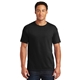 aerial view a black jerzees(r) - heavyweight blend(tm) 50/50 cotton / poly t - shirt., image 1 of 6