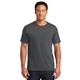aerial view a charcoal grey jerzees(r) - heavyweight blend(tm) 50/50 cotton / poly t - shirt., image 1 of 6