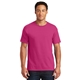 aerial view a cyber pink jerzees(r) - heavyweight blend(tm) 50/50 cotton / poly t - shirt., image 1 of 6