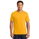 aerial view a gold jerzees(r) - heavyweight blend(tm) 50/50 cotton / poly t - shirt., image 1 of 6