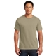 aerial view a khaki jerzees(r) - heavyweight blend(tm) 50/50 cotton / poly t - shirt., image 1 of 6