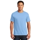 aerial view a light blue jerzees(r) - heavyweight blend(tm) 50/50 cotton / poly t - shirt., image 1 of 6