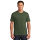 aerial view a military green jerzees(r) - heavyweight blend(tm) 50/50 cotton / poly t - shirt., image 1 of 6
