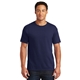 aerial view a navy jerzees(r) - heavyweight blend(tm) 50/50 cotton / poly t - shirt., image 1 of 6