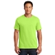 aerial view a neon green jerzees(r) - heavyweight blend(tm) 50/50 cotton / poly t - shirt., image 1 of 6