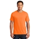 aerial view a safety orange jerzees(r) - heavyweight blend(tm) 50/50 cotton / poly t - shirt., image 1 of 6
