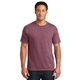 aerial view a vintage heather maroon jerzees(r) - heavyweight blend(tm) 50/50 cotton / poly t - shirt., image 1 of 6