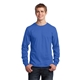 aerial view a royal port company long sleeve 5.4 oz 100 cotton t - shirt, image 1 of 6