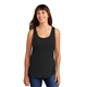 a jet black port company(r) ladies core cotton tank top