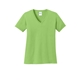 aerial view a lime port co(tm) womens core cotton v - neck tee, image 1 of 5