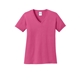 aerial view a sangria port co(tm) womens core cotton v - neck tee, image 1 of 5