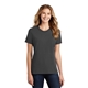 a charcoal port company(r) ladies core blend tee