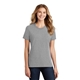 a athletic heather port company(r) ladies core blend tee