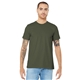 aerial view a army bella+canvas (r) unisex jersey short sleeve tee - 3001, image 1 of 6