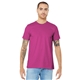 aerial view a berry bella+canvas (r) unisex jersey short sleeve tee - 3001, image 1 of 6