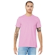 aerial view a lilac bella+canvas (r) unisex jersey short sleeve tee - 3001, image 1 of 6