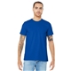 aerial view a true royal bella+canvas (r) unisex jersey short sleeve tee - 3001, image 1 of 6