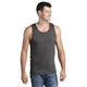 a charcoal port company(r) 5.4 oz 100 cotton tank top