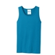 aerial view a neon blue port co(tm) core cotton tank top, image 1 of 6