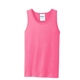 aerial view a neon pink port co(tm) core cotton tank top, image 1 of 6