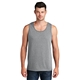 a athletic heather port company(r) 5.4 oz 100 cotton tank top