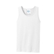 aerial view a white port co(tm) core cotton tank top, image 1 of 6