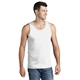 a white port company(r) 5.4 oz 100 cotton tank top