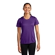 aerial view a purple sport - tek ladies competitor tee, image 1 of 6