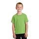 aerial view a lime port company youth 5.4 oz 100 cotton t - shirt, image 1 of 6