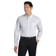 aerial view a white port authority plaid pattern easy care shirt, image 1 of 5