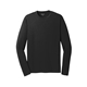 aerial view a black sport - tek(r) posicharge(r) racermesh(r) long sleeve tee, image 1 of 7