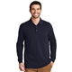 aerial view a navy port authority(r) ezcotton(tm) long sleeve polo, image 1 of 6