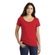 aerial view a university red nike ladies core cotton scoop neck tee, image 1 of 6