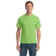 aerial view a lime port company(r) tall core blend tee, image 1 of 4