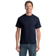 aerial view a navy port company(r) tall core blend tee, image 1 of 4