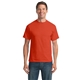 aerial view a orange port company(r) tall core blend tee, image 1 of 4