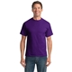 aerial view a purple port company(r) tall core blend tee, image 1 of 4