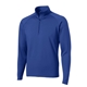 aerial view a true royal sport - tek sport - wick stretch 1/2- zip pullover, image 1 of 6