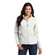 aerial view a winter white port authority fleece jacket - ladies, image 1 of 6