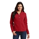 aerial view a true red port authority fleece jacket - ladies, image 1 of 6